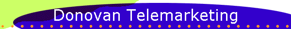 Donovan Telemarketing